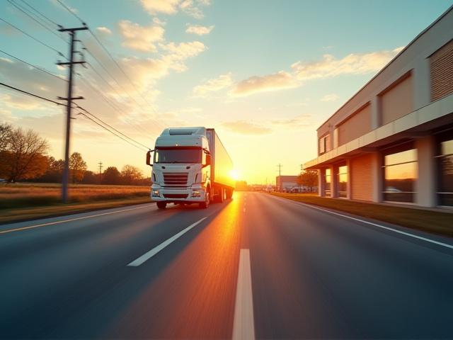 Diagram representation of the supply chain flow from supplier through RTF transport to the final retail shelf